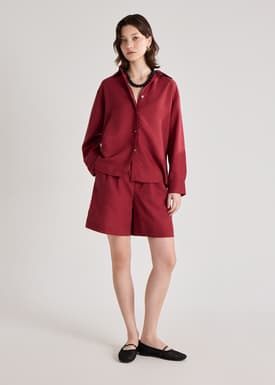 Riley RuchedReady® Premium Linen Shirt