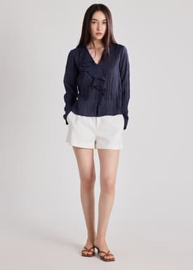 RuchedReady® Ruffle Blouse