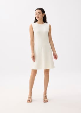 Kamil Contour Knit Fit & Flare Mini Dress