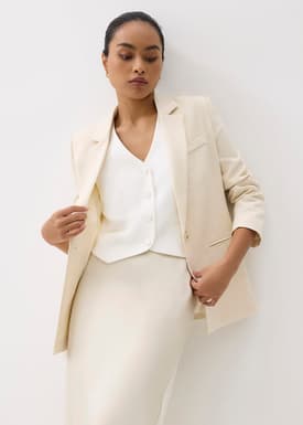 RuchedReady® Aera Slim Blazer