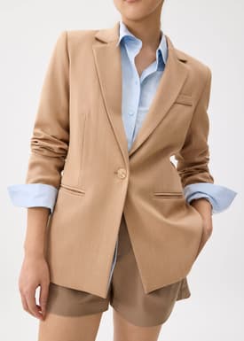 RuchedReady® Aera Slim Blazer
