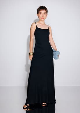 BraFree by LB Jersey Scoop Neck Shaper Maxi Dress