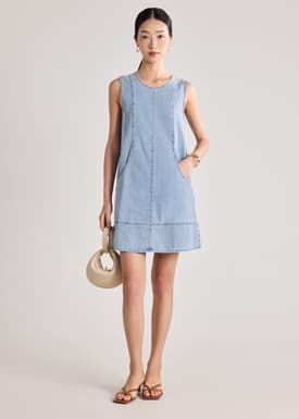 Denim Shift Dress