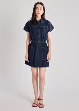 Denim Shirt Dress