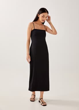 Hermione Padded Knot Back Dress